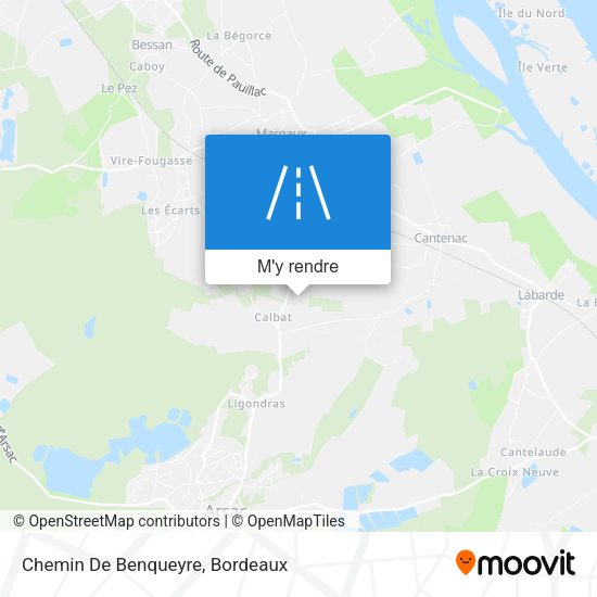 Chemin De Benqueyre plan