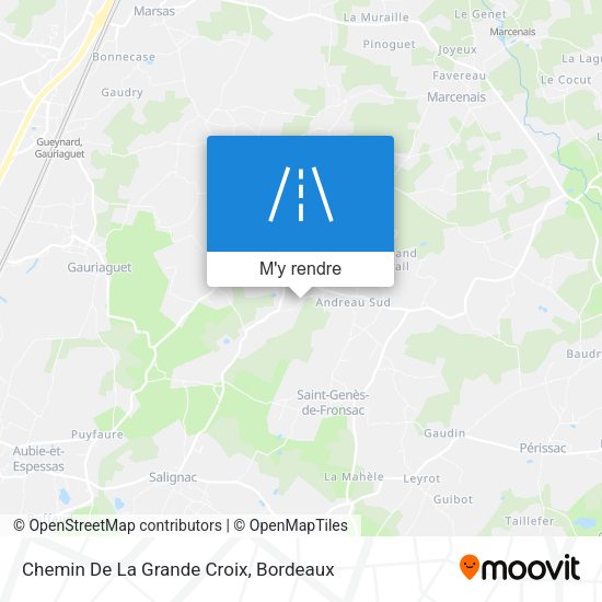 Chemin De La Grande Croix plan