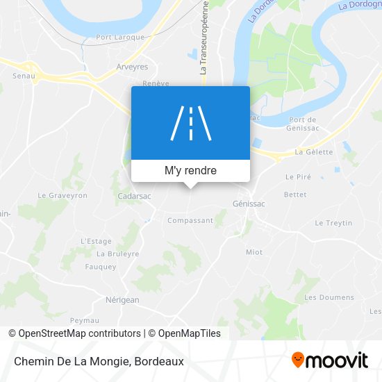 Chemin De La Mongie plan