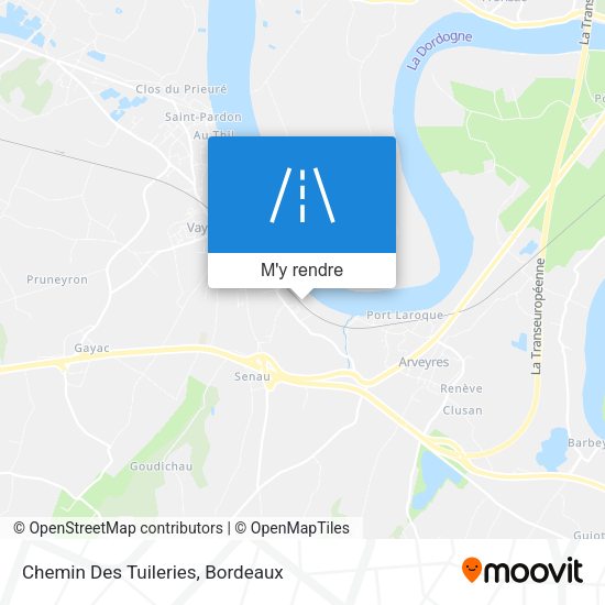 Chemin Des Tuileries plan