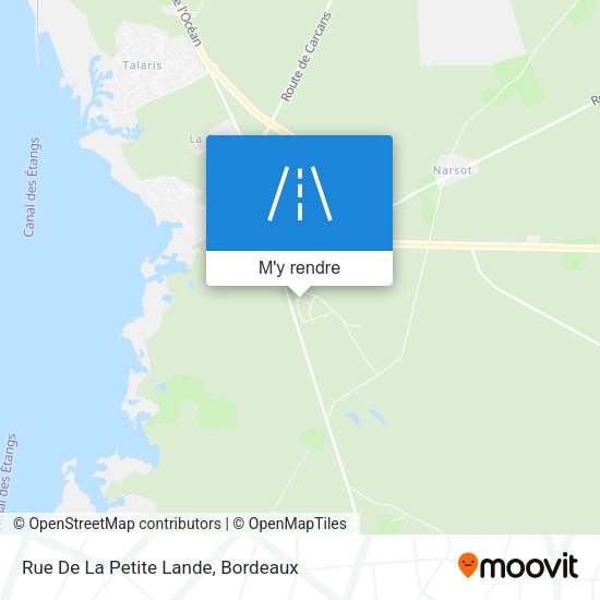 Rue De La Petite Lande plan