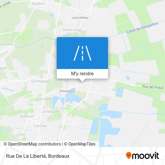Rue De La Liberté plan
