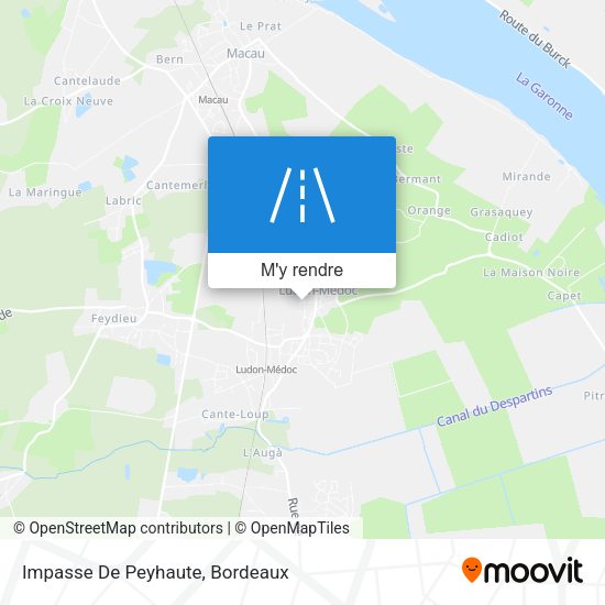 Impasse De Peyhaute plan