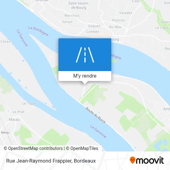 Rue Jean-Raymond Frappier plan