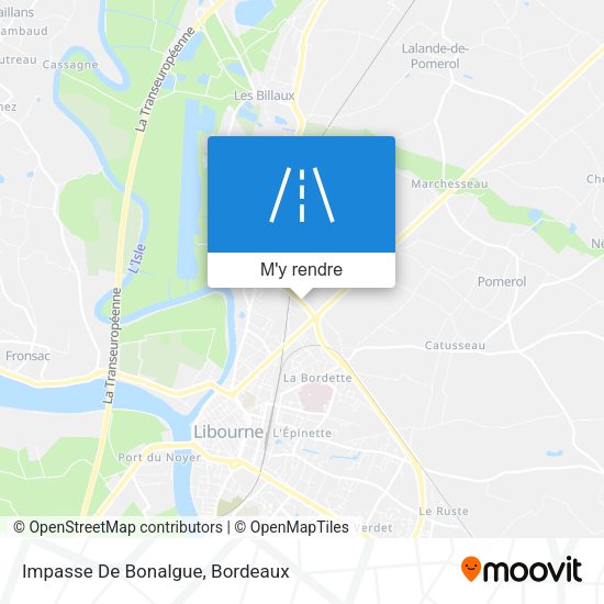 Impasse De Bonalgue plan