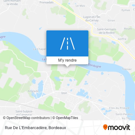Rue De L'Embarcadère plan