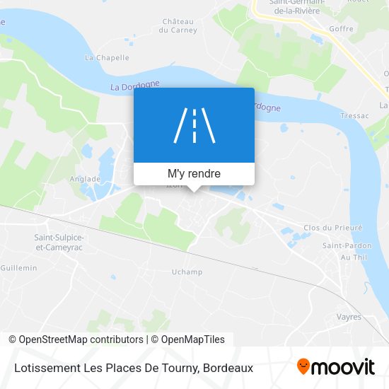 Lotissement Les Places De Tourny plan
