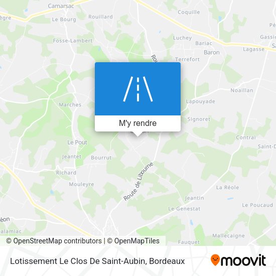 Lotissement Le Clos De Saint-Aubin plan