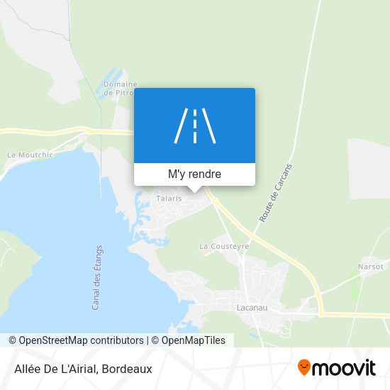 Allée De L'Airial plan