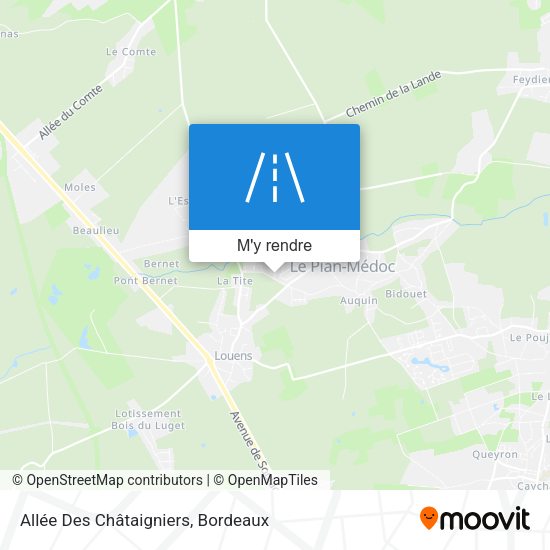 Allée Des Châtaigniers plan