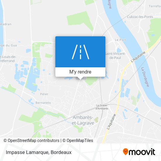 Impasse Lamarque plan