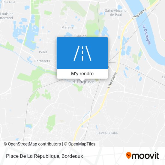 Place De La République plan