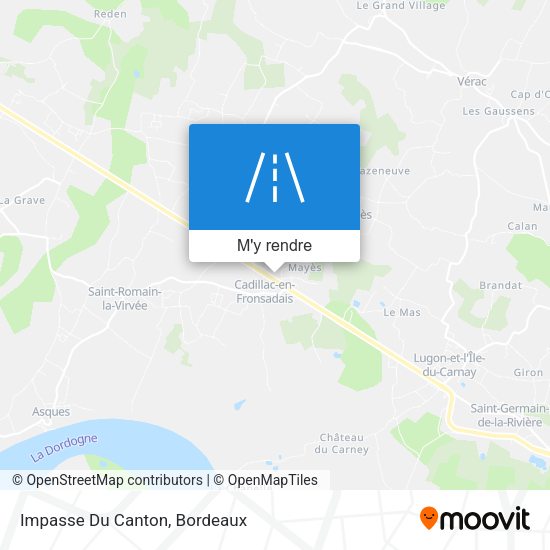 Impasse Du Canton plan