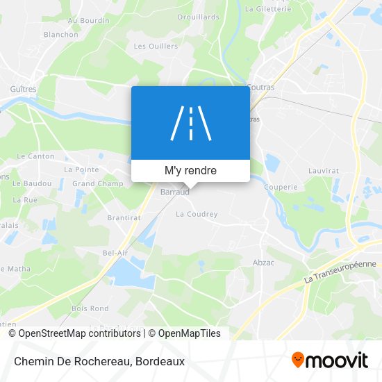 Chemin De Rochereau plan