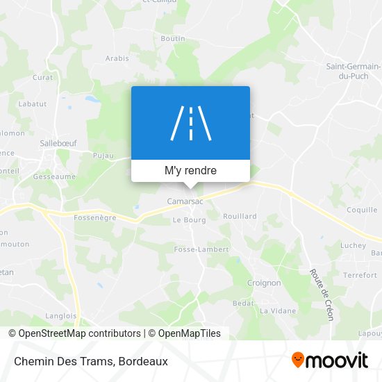 Chemin Des Trams plan