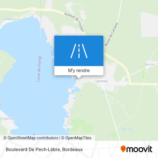 Boulevard De Pech-Lèbre plan