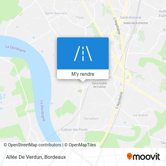 Allée De Verdun plan