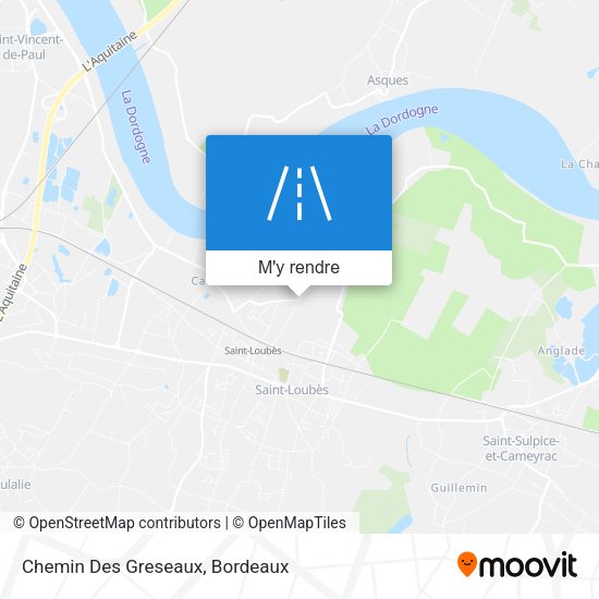 Chemin Des Greseaux plan