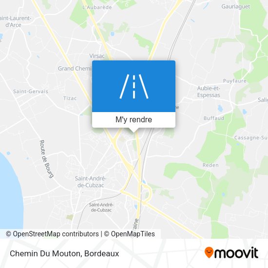 Chemin Du Mouton plan
