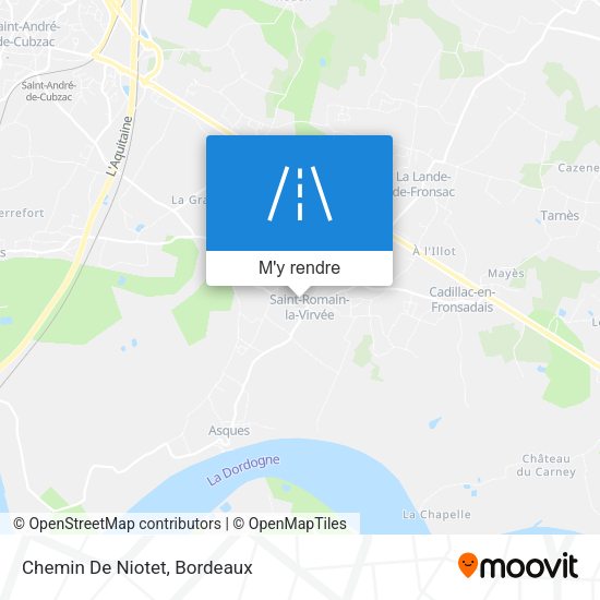 Chemin De Niotet plan