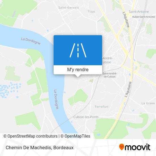 Chemin De Machedis plan