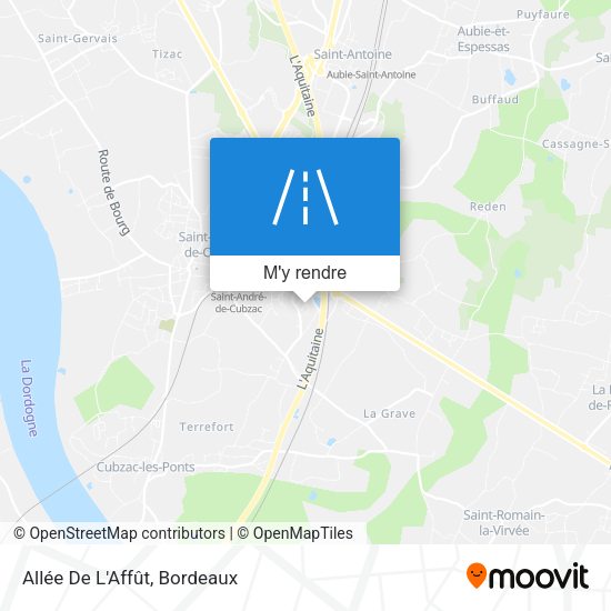 Allée De L'Affût plan