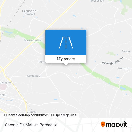 Chemin De Maillet plan