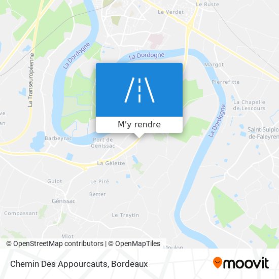 Chemin Des Appourcauts plan