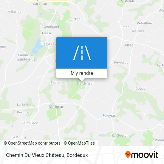 Chemin Du Vieux Château plan
