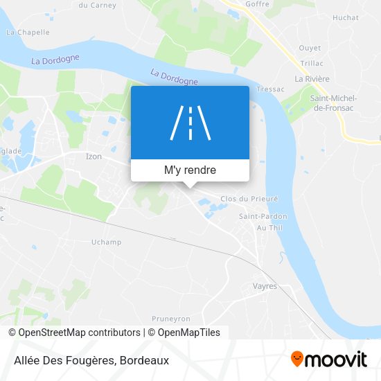 Allée Des Fougères plan