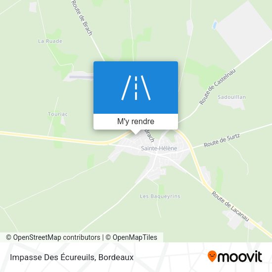 Impasse Des Écureuils plan
