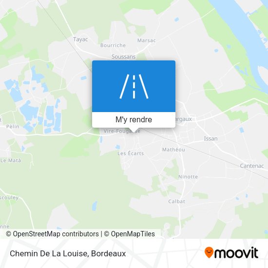 Chemin De La Louise plan