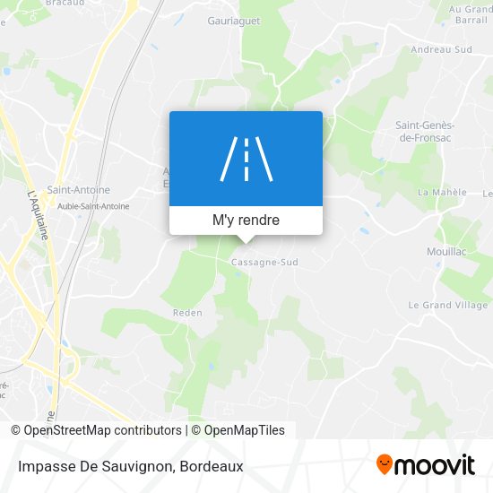 Impasse De Sauvignon plan