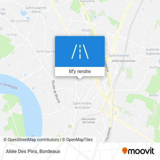 Allée Des Pins plan