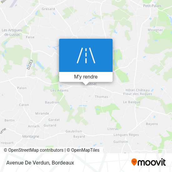 Avenue De Verdun plan