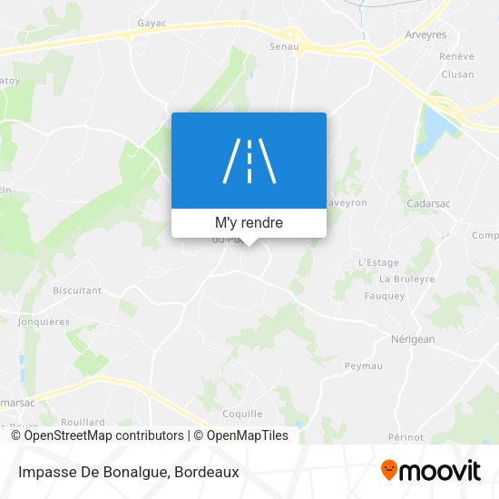 Impasse De Bonalgue plan