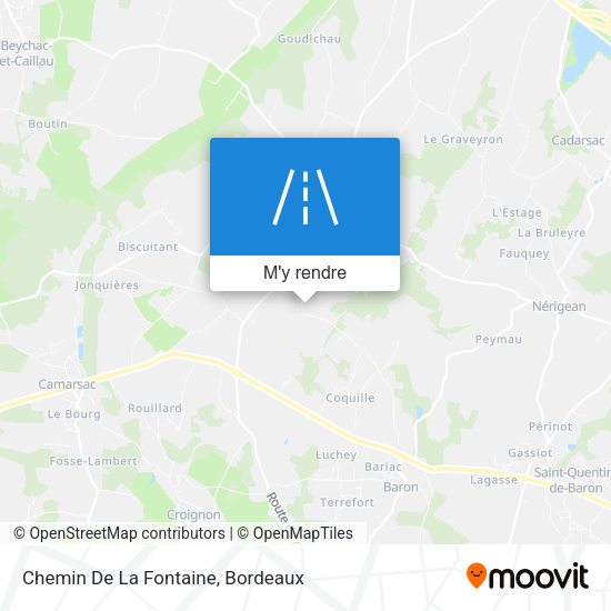 Chemin De La Fontaine plan