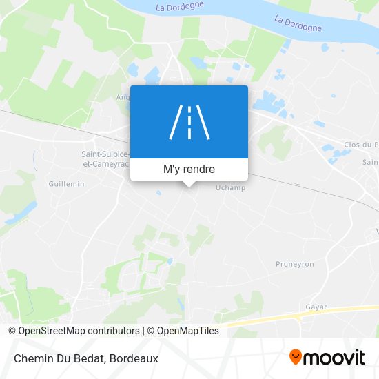 Chemin Du Bedat plan