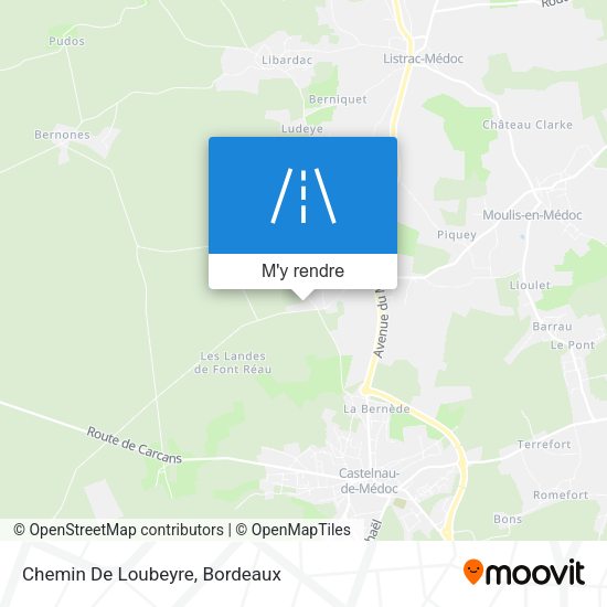 Chemin De Loubeyre plan
