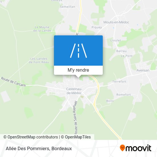 Allée Des Pommiers plan