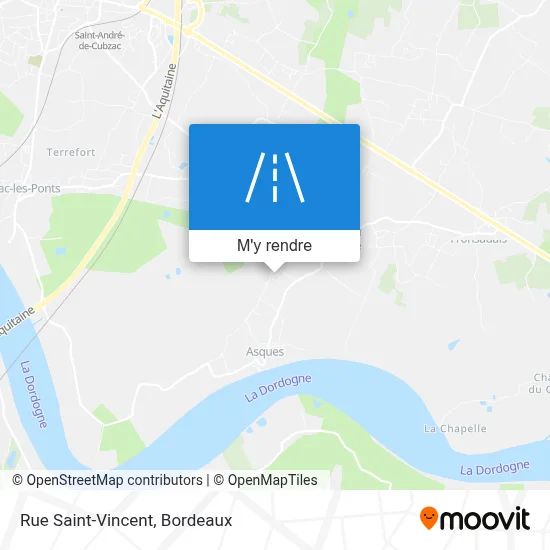 Rue Saint-Vincent plan