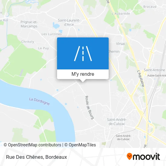 Rue Des Chênes plan