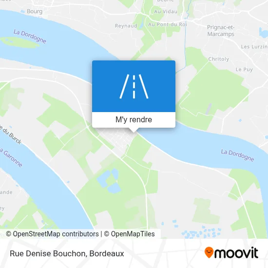 Rue Denise Bouchon plan