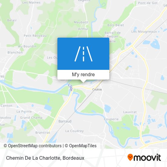 Chemin De La Charlotte plan