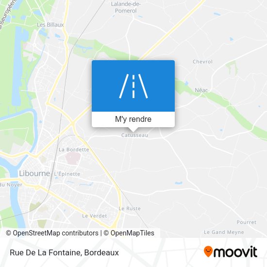 Rue De La Fontaine plan