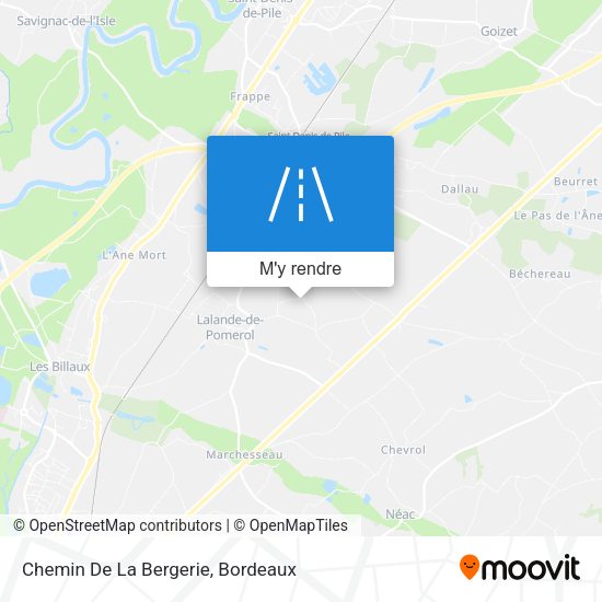 Chemin De La Bergerie plan