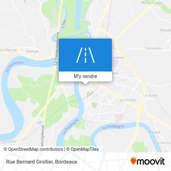 Rue Bernard Grollier plan