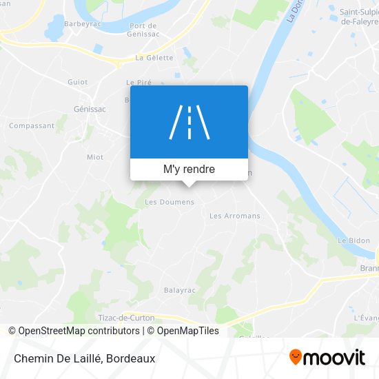 Chemin De Laillé plan