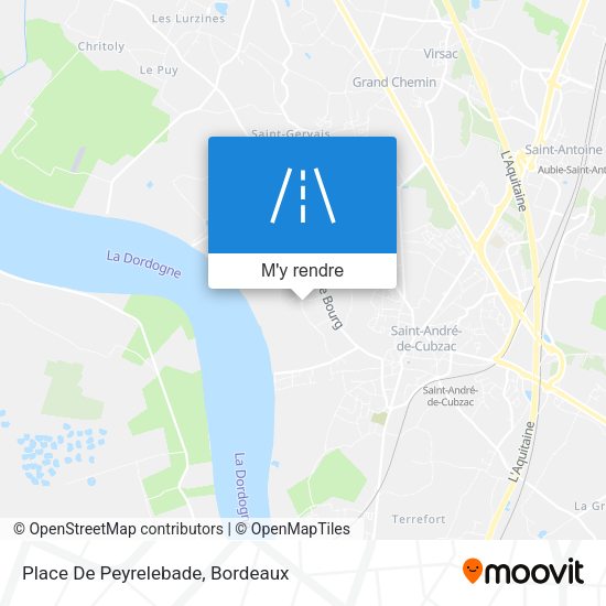 Place De Peyrelebade plan