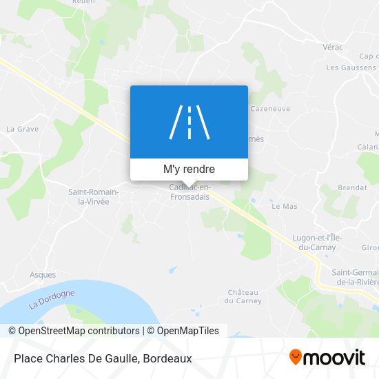 Place Charles De Gaulle plan